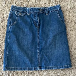 Anne Taylor Denim skirt